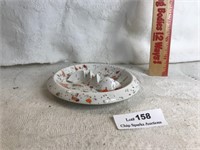 Vintage Speckled Ceramic Ashtray