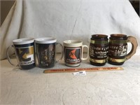 Lot of Vintage Advertising Coffee Mugs-Ditch Witch