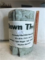 Down Throw Blanket  - New