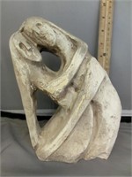DG-2 9" abstract composition statue of 2 women