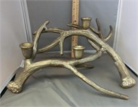 DG-25 iron elk horn style Candle holder