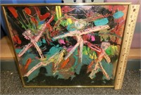 DG33- Phillipp Branum abstract oil "Centered"