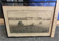 DG44- 18th cent. perspective engraving