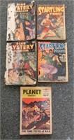 DG42- 2 Mystery magazines/2 Startling Stories/