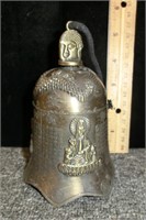 C-55 ornate bronze Chinese Buddha Bell