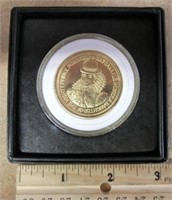 C-55 Pocahontas proof medal cased w/box
