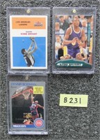 B-231 2 Kobe Bryant & 1 Dennis Rodman basketball