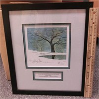 C-256 P. Buckley Moss signed litho "Silence"