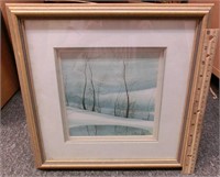 C-258 P. Buckley Moss signed litho 545/1000 1984