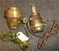 C-284 2 Aladdin oil lamp electric convesion