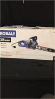 Kobalt Corded Chainsaw