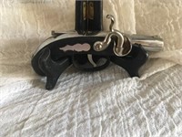 Vintage Derringer Gun Cigarette Lighter
