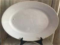 Oval Ironstone Platter