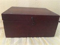 Rare Vintage Wood Gift Box