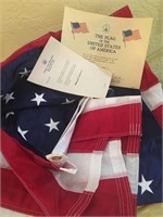 American Flag W/Coa