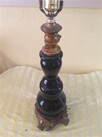 Ceramic & Brass Lamp