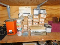 MISC. SCREWS; NAILS; FASTENERS; SEALANT; ETC.