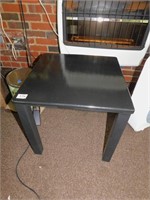 BLACK WOODEN TABLE/STAND