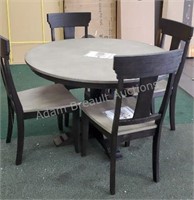 NEW Abbyson 5 piece dinette set, two chairs