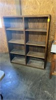 Wooden bookcase