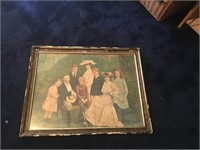 Portrait Of President Roosevelt & Family