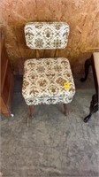 Vintage sewing chair