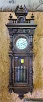 Antique Regulator Hanging Wall Clock German