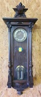 Antique Regulator Hanging Wall Clock German