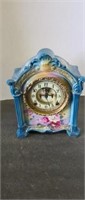 Ansonia China/Porcelain Clock with Royal Bonn Case