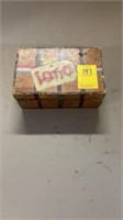 Early 1900's "Lotto" Boxed game
