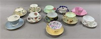 Grouping of Cups and Saucers