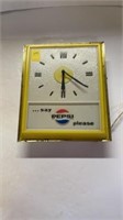 Vintage Pepsi Clock - needs bulb