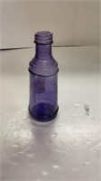 Durkee purple glass bottle