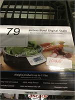 STAINLESS BOWL DIGITAL SCALE