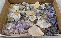 Lot Full Amethyst Gemstones Minerals