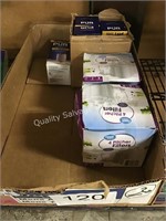 7 BOXES ASST WATER FILTERS