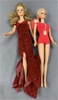 Vintage Ideal Samantha and Mattel Stacey Dolls