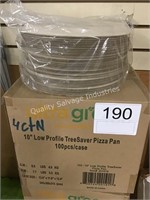 4 CTN 400 10”  PIZZA PANS