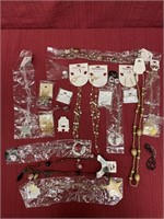 20 pieces of costume jewelry.