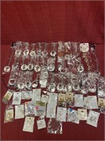 58 pieces of costume jewelry