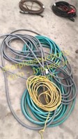 Pile of garden hose