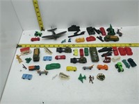 rare plastic toys vehicles, soldiers etc