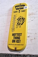 Vintage Windsor Salt Tin Thermometer