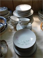 Kessington China "Forever Yours" service for 8, 6