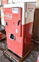 Westinghouse Coca-Cola Machine, 25" x 21" x 54"