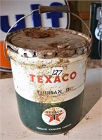 Texaco Gear Oil Pail