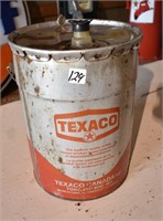 Texaco 5 gal. Oil Pail