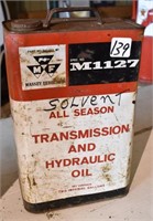 Massey Ferguson 2 gal. Trans. Oil Tin