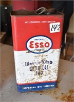 ESSO 1 gal. Gear Oil Tin
