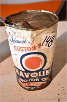 Havoline Motor Oil Tin